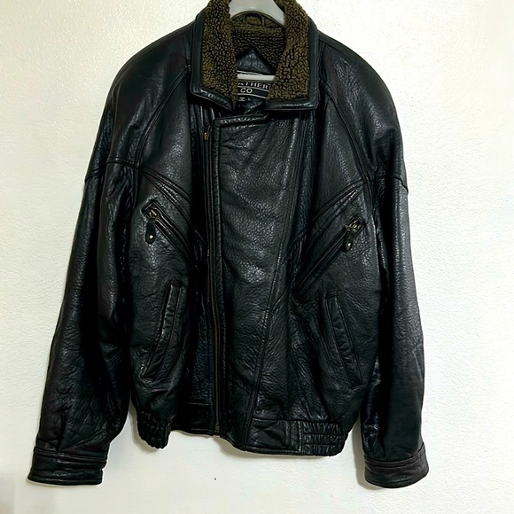 Lucky Leather Co Other - Lucky Leather Co Insulated Leather Jacket, Size Large, in Good Condition, Brown